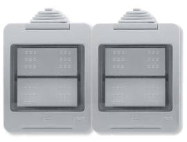 Коробка для открытой установки на 2+2 модуля
Zenit,   цвет - серый,  пластмасса,  N3292,  2CLA329200N1101,  ABB
 - PULSAL.RU