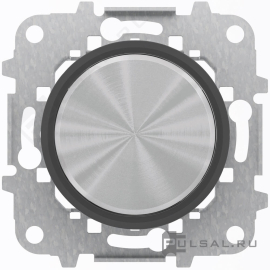 Заглушка с суппортом, кольцо "чёрное стекло"
SKYmoon,   цвет - нержавеющая сталь, черное стекло,  металл,  8600 CN,  2CLA860000A1501,  ABB
 - PULSAL.RU