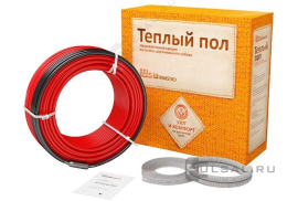 Нагревательный кабель,  Warmstad WSS,   длинна - 61 м.,   мощность - 910 Вт.,  под плитку, под керамогранит,  двужильный,  2208347,  100035644100,  Warmstad - PULSAL.RU