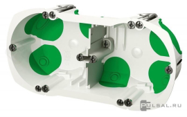 Монтажная коробка Multifix Air двухпостовая, глуб. 40мм
Unica Базовая,  Unica Хамелеон,  Unica Quadro,  Unica Top,  Unica Class,  Unica New Pure,  Unica New Studio,  Unica New Studio modular,  Odace,  Sedna,  Glossa,  Blanca,  W59,  W59aqua,  Дуэт,  Этюд,  Mureva Styl,  Atlas Design,  для полых стен и гипрока,   цвет - белый,  IMT35000,  Schneider Electric
 - PULSAL.RU