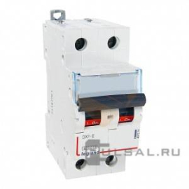 Автоматический выключатель DX³-E, 2 полюса, 16А, C, 6 кА, 407277, Legrand - PULSAL.RU