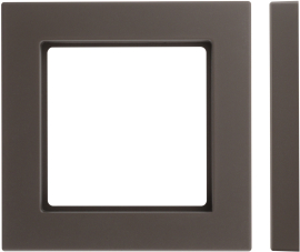 Рамкa Slim Line
Epsilon,  1 пост,   цвет - коричневый матовый,  вертикальная,  горизонтальная,  пластмасса,  K14-145-01.E/ON31,  LIREGUS
 - PULSAL.RU