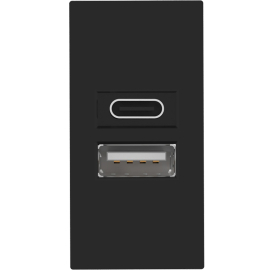Зарядка USB 2,1А
Лючки DDSB,  Лючки DFB,  USB type-C 5V,  USB type-A 5V,  двойная,   цвет - черный,  пластмасса,  DUSB2100ANCF,  Donel
 - PULSAL.RU