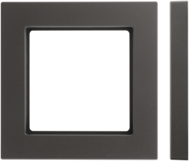 Рамкa Slim Line
Epsilon,  1 пост,   цвет - черно-коричневый матовый,  вертикальная,  горизонтальная,  пластмасса,  K14-145-01.E/ON59,  LIREGUS
 - PULSAL.RU
