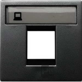 Накладка
Zenit,  одинарная,   цвет - антрацит,  пластмасса,  N2218.1 AN,  2CLA221810N1801,  ABB
 - PULSAL.RU