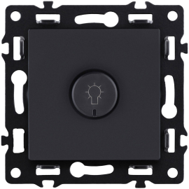 Светорегулятор для светодиодных ламп 5-200 Вт/ВА
Asthetik,  поворотно-нажимной,  лампы накаливания и галогенные 220В (R),  лампы с индукционным (обмоточным) трансформ.(L),  лампы с электронным (емкостным) трансформ.(C),  диммируемые лампы LED 220В (LEDi тип L),  диммируемые лампы LED 220В (LEDi тип C),   цвет - черный,  пластмасса,  AS-023BK,  Kollinger
 - PULSAL.RU