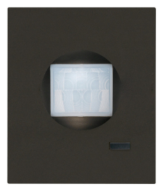 ИК датчик движения для шины By-me Plus Linea, двухпроводный, цвет - черный матовый