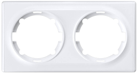 Рамка
Florence,  2 поста,   цвет - белый,  вертикальная,  горизонтальная,  пластмасса,  1E52201300,  2172783,  OneKeyElectro
 - PULSAL.RU