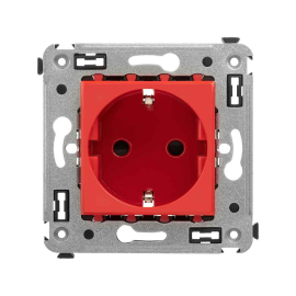 Розетка
Avanti,  со шторками,  с заземлением,  одинарная,  винтовые клеммы,   цвет - красный квадрат,  пластмасса,  4401003DKC,  DKC_4401003,  DKC
 - PULSAL.RU