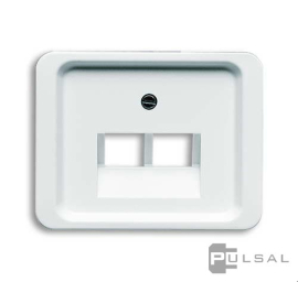 Центральная плата
Alpha nea,  Alpha exclusive,  двойная,   цвет - слоновая кость,  пластмасса,  1803-02-22G,  1710-0-2611,  ABB
 - PULSAL.RU