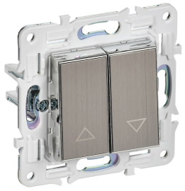 Выключатель для жалюзи
Skandy,  без фиксации,  без подсветки,   цвет - никель,  металл,  SK-V15-0-10-K50,  IEK
 - PULSAL.RU