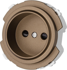 Розетка
Байкал,  со шторками,  без заземления,  одинарная,  винтовые клеммы,   цвет - бронза,  пластмасса,  SQ1819-0408,  TDM
 - PULSAL.RU