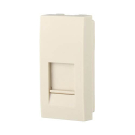 Лицевая панель для разъема Modular Jack
LK Studio,  одинарная,  двойная,   цвет - бежевый,  пластмасса,  853101 LK45,  853101,  Экопласт
 - PULSAL.RU