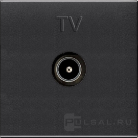Розетка одиночная
Zenit,  телевизионная (TV),  одинарная,   цвет - антрацит,  пластмасса,  N2250.7 AN,  2CLA225070N1801,  ABB
 - PULSAL.RU