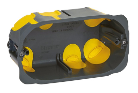 Монтажная коробка 132,5x71x52 мм
Living Now,  Axolute,  Axolute AIR,  LivingLight,  LivingLight AIR,  для полых стен и гипрока,  PB504NN,  BTicino
 - PULSAL.RU