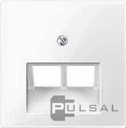 Накладка (наклонный ввод)
M-Smart,  M-Plan,  M-Elegance,  M-Pure,  двойная,   цвет - полярно-белый,  пластмасса,  MTN296119,  MEG296119,  Merten
 - PULSAL.RU