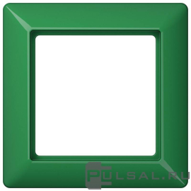 Рамка
AS 500,  AS 500 Ударопрочная,  1 пост,   цвет - зеленый,  вертикальная,  горизонтальная,  пластмасса,  AS581BFGN,  AS 581 BF GN,  JUNG
 - PULSAL.RU