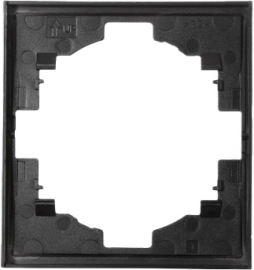 Рамка Strong
Miele Strong,  1 пост,   цвет - антрацит,  горизонтальная,  пластмасса,  KR-78-0751-5,  Kranz
 - PULSAL.RU