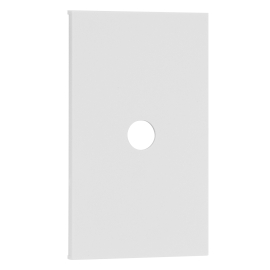 Накладка для TV-розетки и кабельного вывода
Soft Touch,  телевизионная (TV),  одинарная,   цвет - белый матовый,  пластмасса,  AW08M2,  MEITON
 - PULSAL.RU