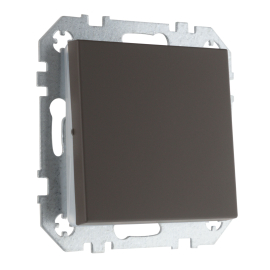 Переключатель
Epsilon,  Retro Liregus,  одноклавишный,  без подсветки,  с возможностью подсветки,   цвет - коричневый матовый,  пластмасса,  IP6.10-201-01.R/ON31,  LIREGUS
 - PULSAL.RU