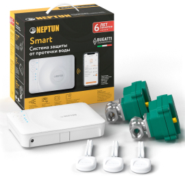 Система защиты от протечки Neptun Bugatti Smart Tuya (с кранами 3/4")