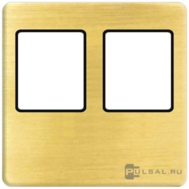 Лицевая панель для разъемов Modular Jack (тип Keystone/AMP)
Barcelona,  Madrid,  San Sebastian,  Sevilla,  Toledo,  Vintage Wood,  Vintage Corinto,  Vintage Tapestry,  Vintage Porcelain,  Crystal De Luxe,  Siena,  Firenze,  Granada,  Emporio,  Sanremo,  Belle Epoque,  San Sebastian Surface,  Roma Surface,  Smalto italiano,  двойная,   цвет - патина блестящая (bright patina),  металл,  FD04318PB-M,  FEDE
 - PULSAL.RU