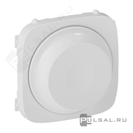 Накладка
Valena Allure,  поворотно-нажимной,  лампы накаливания и галогенные 220В (R),  лампы с индукционным (обмоточным) трансформ.(L),  лампы с электронным (емкостным) трансформ.(C),  диммируемые лампы LED 220В (LEDi тип L),  диммируемые лампы LED 220В (LEDi тип C),   цвет - белый,  пластмасса,  752045,  7 520 45,  Legrand
 - PULSAL.RU