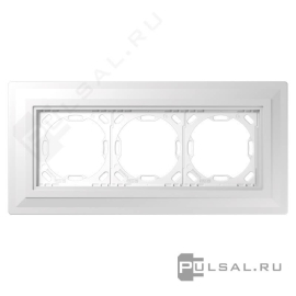 Монтажная рамка под штукатурку, выс.3мм
LS ZERO,  для сплошных стен,  PA983G125-3,  PA 983 G 125-0,  JUNG
 - PULSAL.RU