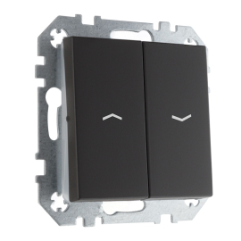 Выключатель для жалюзи
Epsilon,  Retro Liregus,  без фиксации,  без подсветки,   цвет - черно-коричневый матовый,  пластмасса,  IJZ.10-001-01.R/ON59,  29-213,  LIREGUS
 - PULSAL.RU