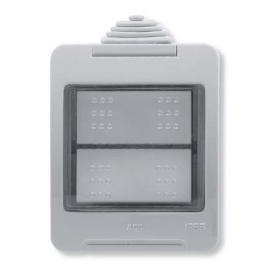 Коробка для открытой установки на 2 модуля
Zenit,   цвет - серый,  пластмасса,  N3291,  2CLA329100N1101,  ABB
 - PULSAL.RU