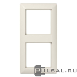 Рамка
AS 500,  2 поста,   цвет - слоновая кость,  вертикальная,  горизонтальная,  пластмасса,  AS582,  AS 582,  JUNG
 - PULSAL.RU