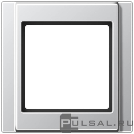 Рамка
A 500,  1 пост,   цвет - алюминий,  вертикальная,  горизонтальная,  пластмасса,  A581AL,  A 581 AL,  JUNG
 - PULSAL.RU