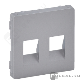 Накладка
Valena Life,  2 пары,   цвет - слоновая кость,  пластмасса,  755372,  7 553 72,  Legrand
 - PULSAL.RU