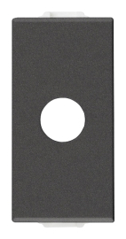 Кабельный вывод с зажимом для кабеля
Neve Up,   цвет - карбон матовый,  пластмасса,  09044.CM VIM,  09044.CM,  Vimar
 - PULSAL.RU