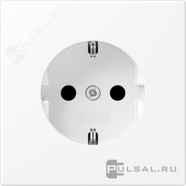 Розетка
LS 990,  LS plus,  LS ZERO,  LS-design,  FD-design,  без шторок,  с заземлением,  одинарная,  безвинтовые клеммы,   цвет - белый матовый,  пластмасса,  LS1520WWM,  LS 1520 WWM,  JUNG
 - PULSAL.RU