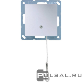 Выключатель со шнурком
A VIVA,  A creation,  A 550,  A flow,  ECO profi и ECO profi Standart,  ECO profi design (ECO Profi Deco),  без подсветки,   цвет - алюминий,  пластмасса,  A506BFNUZAL,  A 506 BF NUZ AL,  JUNG
 - PULSAL.RU