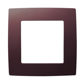 Рамкa
Эра 12,  1 пост,   цвет - бордо,  вертикальная,  горизонтальная,  пластмасса,  Б0019390,  12-5001-25,  ЭРА
 - PULSAL.RU