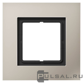 Рамка
LS plus,  1 пост,   цвет - нержавеющая сталь,  вертикальная,  горизонтальная,  металл,  LSP981ES,  LSP 981 ES,  JUNG
 - PULSAL.RU