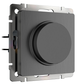 Светорегулятор (диммер) 600 Вт/ВА, для LED 200 Вт/ВА
Alumax,  Split,  Slab,  Senso,  Baguette,  Acrylic,  Platinum,  Elite,  Snabb,  Stream,  Flock,  Stark,  Fiore,  Favorit,  Diamant,  Aluminium,  Antik,  Metallic,  поворотно-нажимной,  лампы накаливания и галогенные 220В (R),  лампы с электронным (емкостным) трансформ.(C),  диммируемые лампы LED 220В (LEDi тип C),   цвет - графит рифленый,  пластмасса,  W1142004,  a069597,  Werkel
 - PULSAL.RU