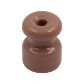 Изолятор для наружного монтажа витого провода (упаковка 10 шт)
Ришелье,  Лизетта,  Лизетта Декор,  Лизетта Эксклюзив,   цвет - капучино,  фарфор / керамика,  R1-551-016-50,  Bironi
 - PULSAL.RU