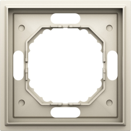 Рамка Podium 
S08,  1 пост,   цвет - слоновая кость,  вертикальная,  горизонтальная,  пластмасса,  DS21155,  Donel
 - PULSAL.RU