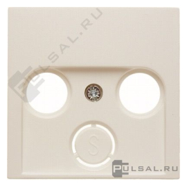 Накладка
S.1,  телевизионная (TV),  спутниковая (SAT),  радио (R),  двойная,  тройная,   цвет - бежевый глянцевый,  пластмасса,  12038982,  1203 89 82,  Berker
 - PULSAL.RU