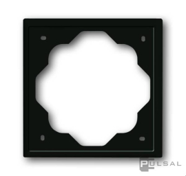 Рамка
Impuls,  1 пост,   цвет - черный глянцевый,  вертикальная,  горизонтальная,  пластмасса,  1721-71,  1754-0-3468,  ABB
 - PULSAL.RU