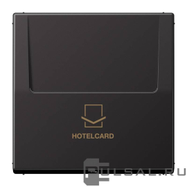 Накладка карточного выключателя
LS 990,  LS ZERO,  LS-design,  без подсветки,   цвет - алюминий темный,  металл,  AL2990CARDD,  AL 2990 CARD D,  JUNG
 - PULSAL.RU