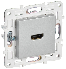 Розетка HDMI
Skandy,   цвет - серебряный,  пластмасса,  SK-H10-K23,  IEK
 - PULSAL.RU