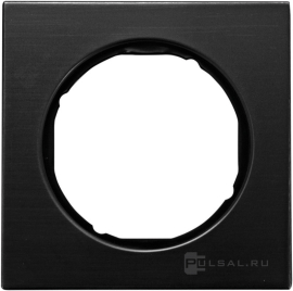 Рамка
R.3,  1 пост,   цвет - вороненая сталь,  черный глянцевый,  вертикальная,  горизонтальная,  металл,  MAN0106517,  Berker
 - PULSAL.RU