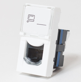 Розетка компьютерная
Системы лючков,  одинарная,   цвет - белый,  пластмасса,  200006-SPL,  200006,  SPL
 - PULSAL.RU