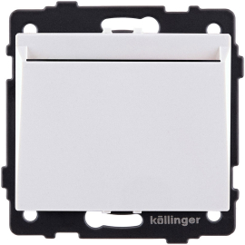 Карточный выключатель
Aspekt,  Eleganz,  Reflex,  без подсветки,   цвет - белый,  пластмасса,  REA-041WH,  Kollinger
 - PULSAL.RU