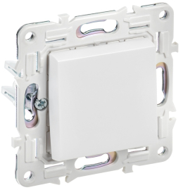 Кнопка Н.О.
Skandy,  одноклавишный,   цвет - белый,  пластмасса,  SK-V17-0-10-K01,  IEK
 - PULSAL.RU