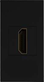 Розетка HDMI
Лючки DDSB,  Лючки DFB,   цвет - черный,  пластмасса,  DECF29AN,  Donel
 - PULSAL.RU